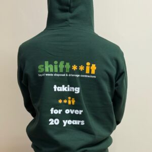 Official Shift It Ltd Green Hoodie