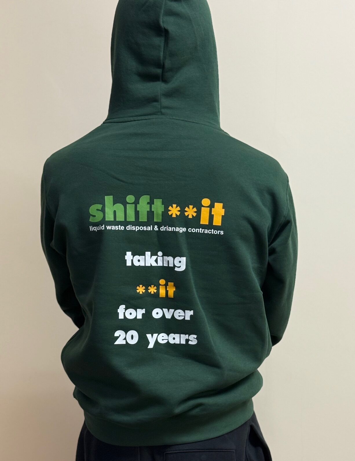 Official Shift It Ltd Green Hoodie