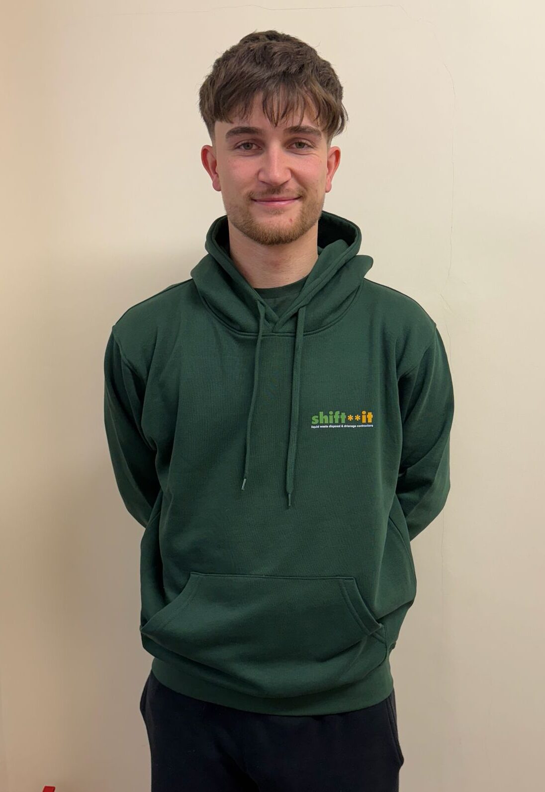 Official Shift It Ltd Green Hoodie - Image 2